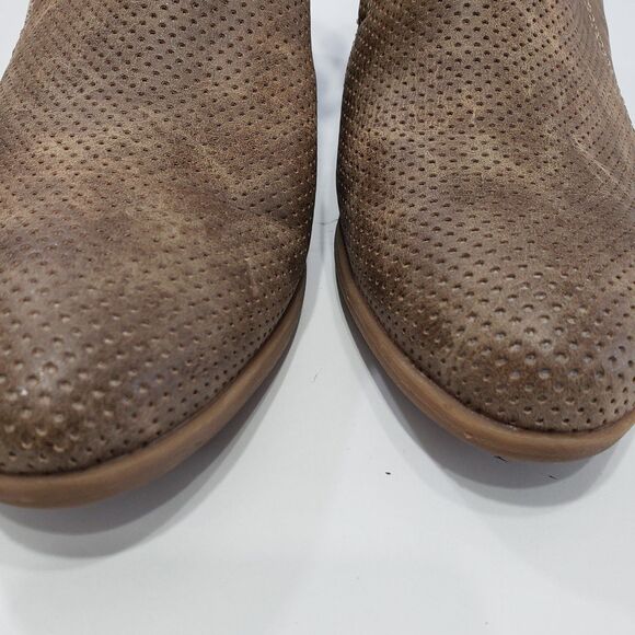 BareTraps Gahl Woman's Ankle Boots, Size 8.5, Tan / Brown - Picture 7 of 11